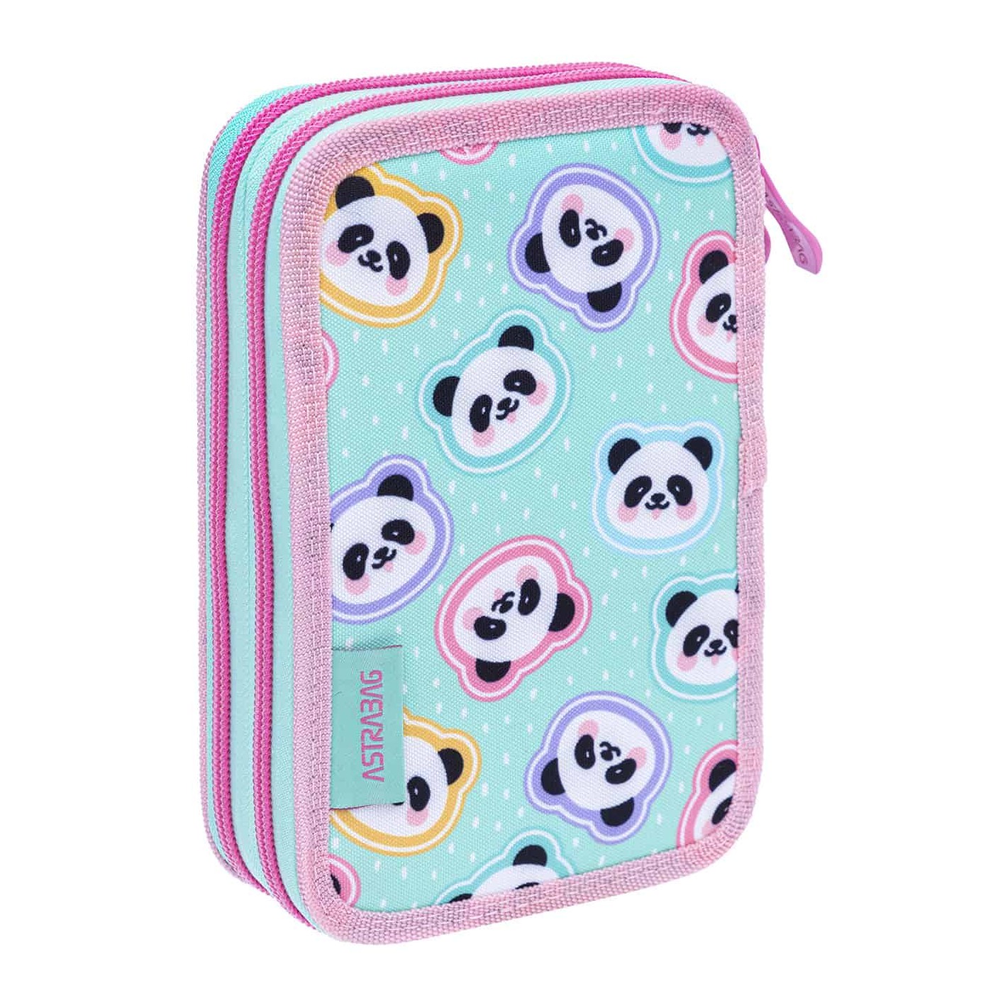 Dvojitá penál ASTRABAG MINTY PANDAS