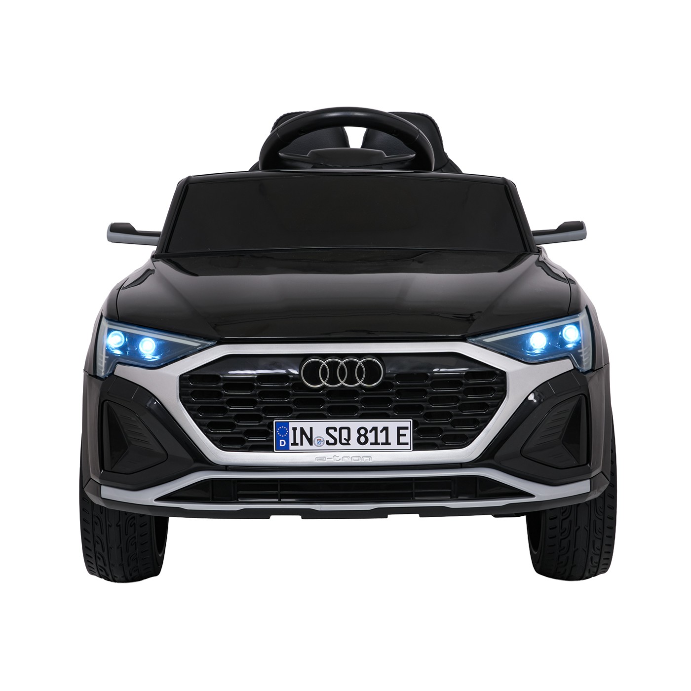 Černé vozidlo Audi SQ8