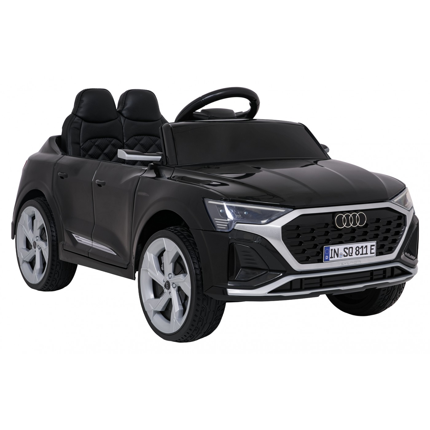 Černé vozidlo Audi SQ8
