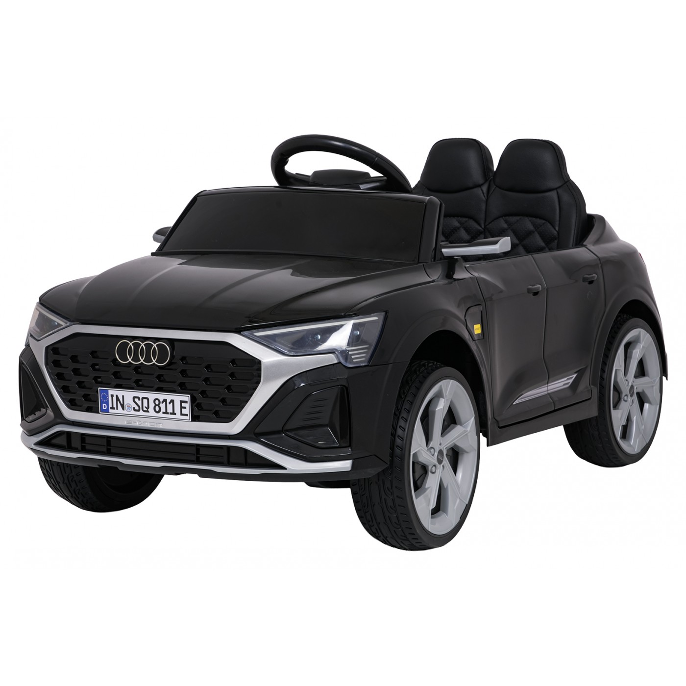 Černé vozidlo Audi SQ8