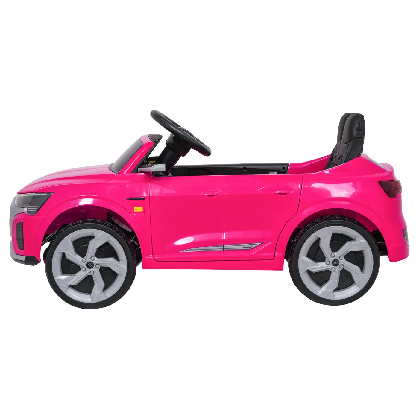 Růžové vozidlo Audi SQ8