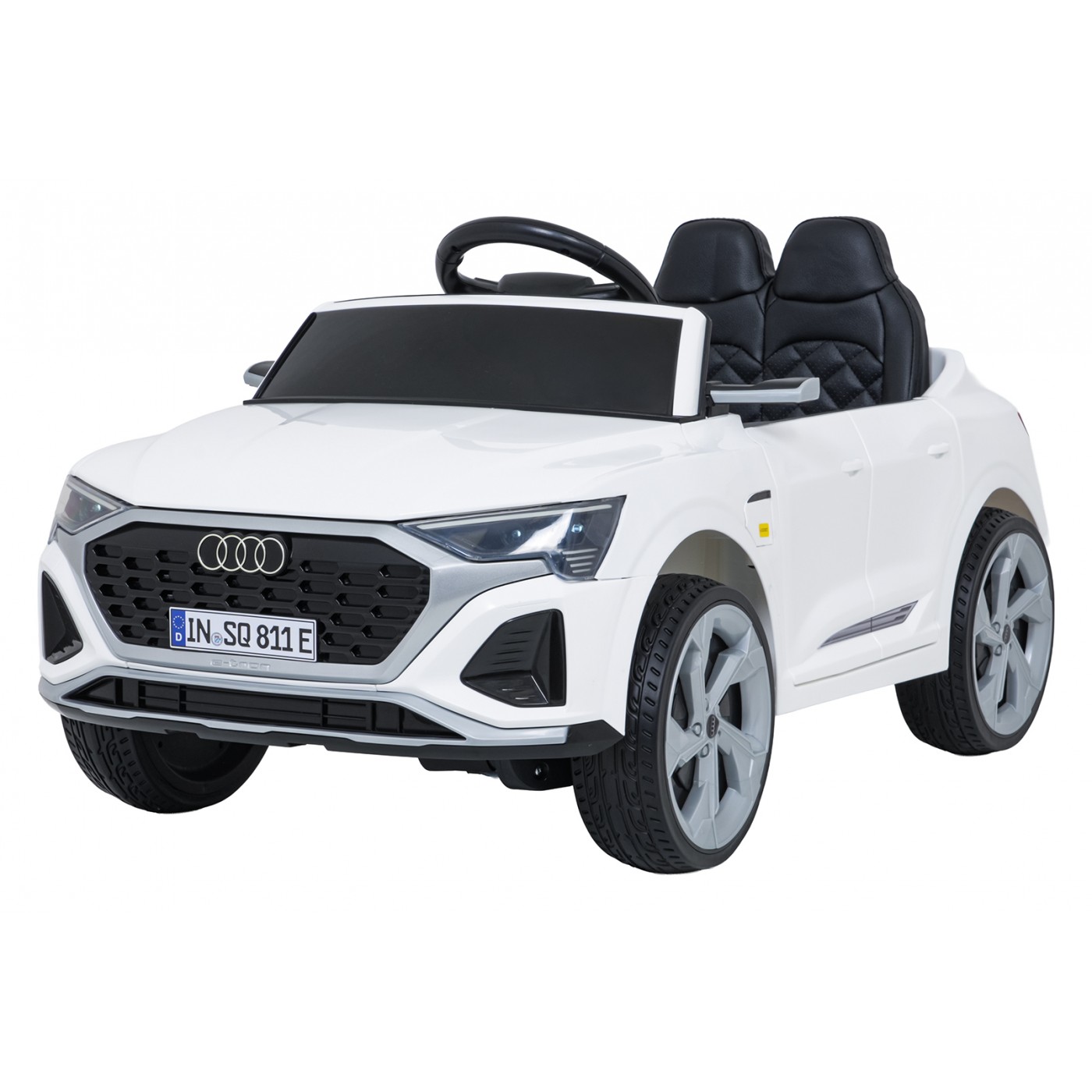 Audi SQ8 bílé vozidlo