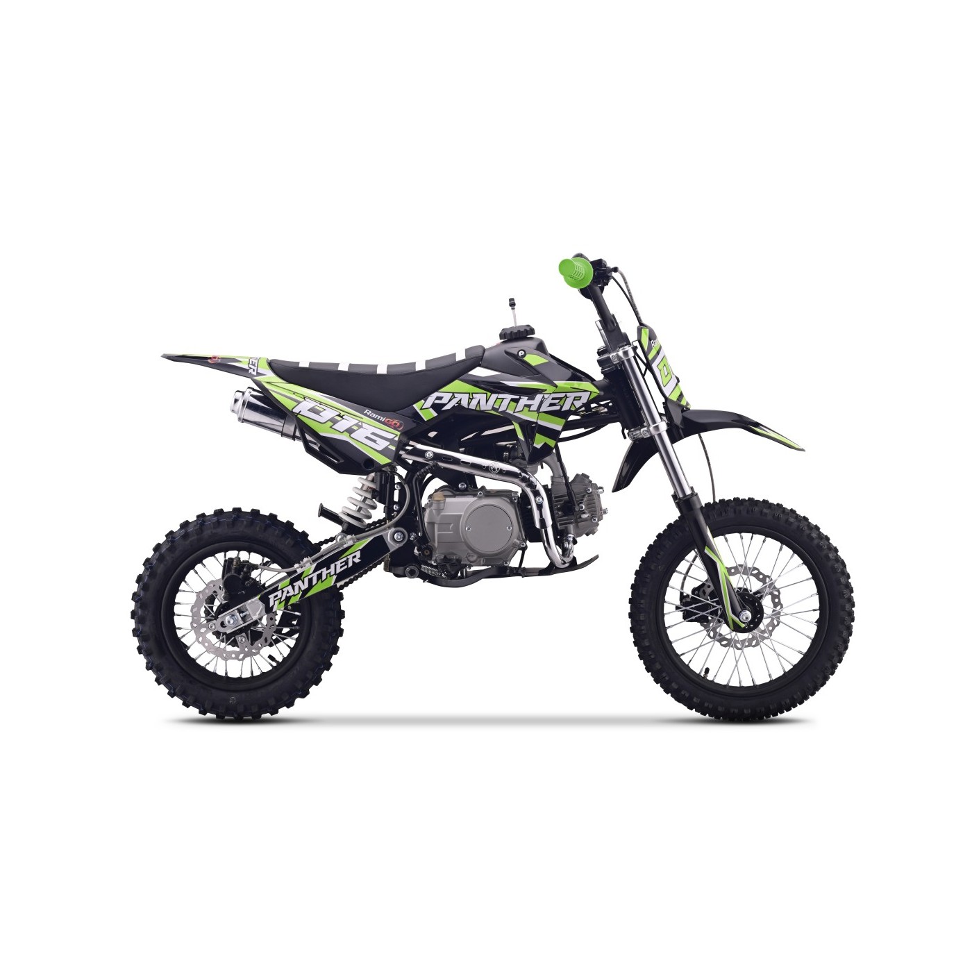Vozidlo PANTHER 110CC se zeleným spalovacím motorem
