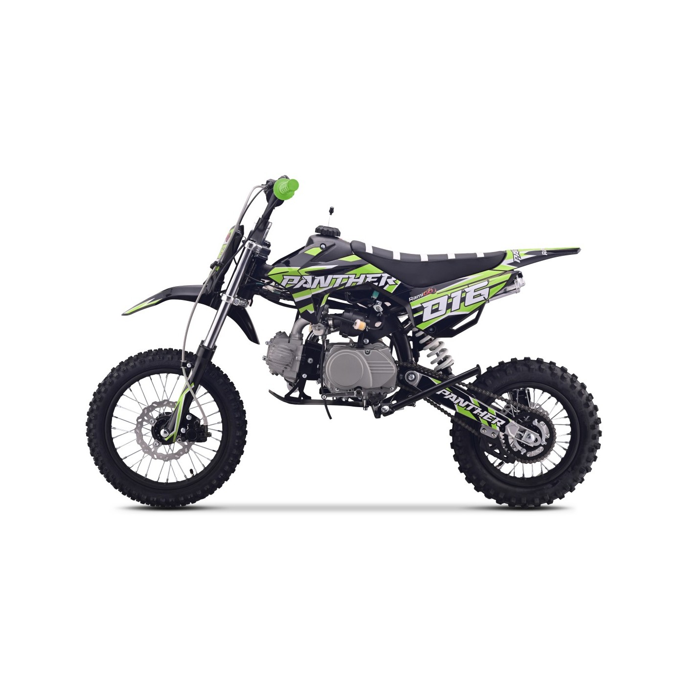 Vozidlo PANTHER 110CC se zeleným spalovacím motorem