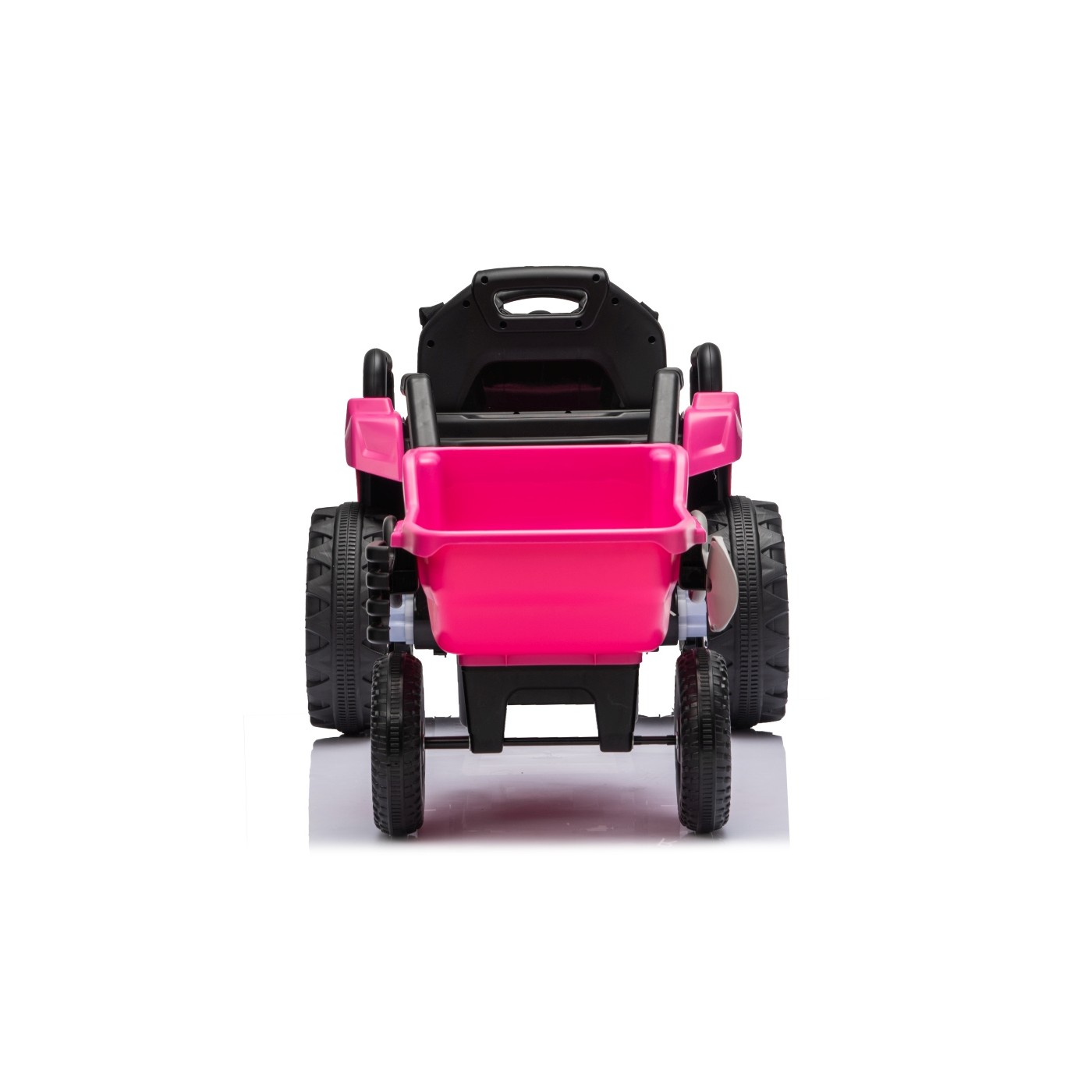 Traktor XT60 s přívěsem růžový