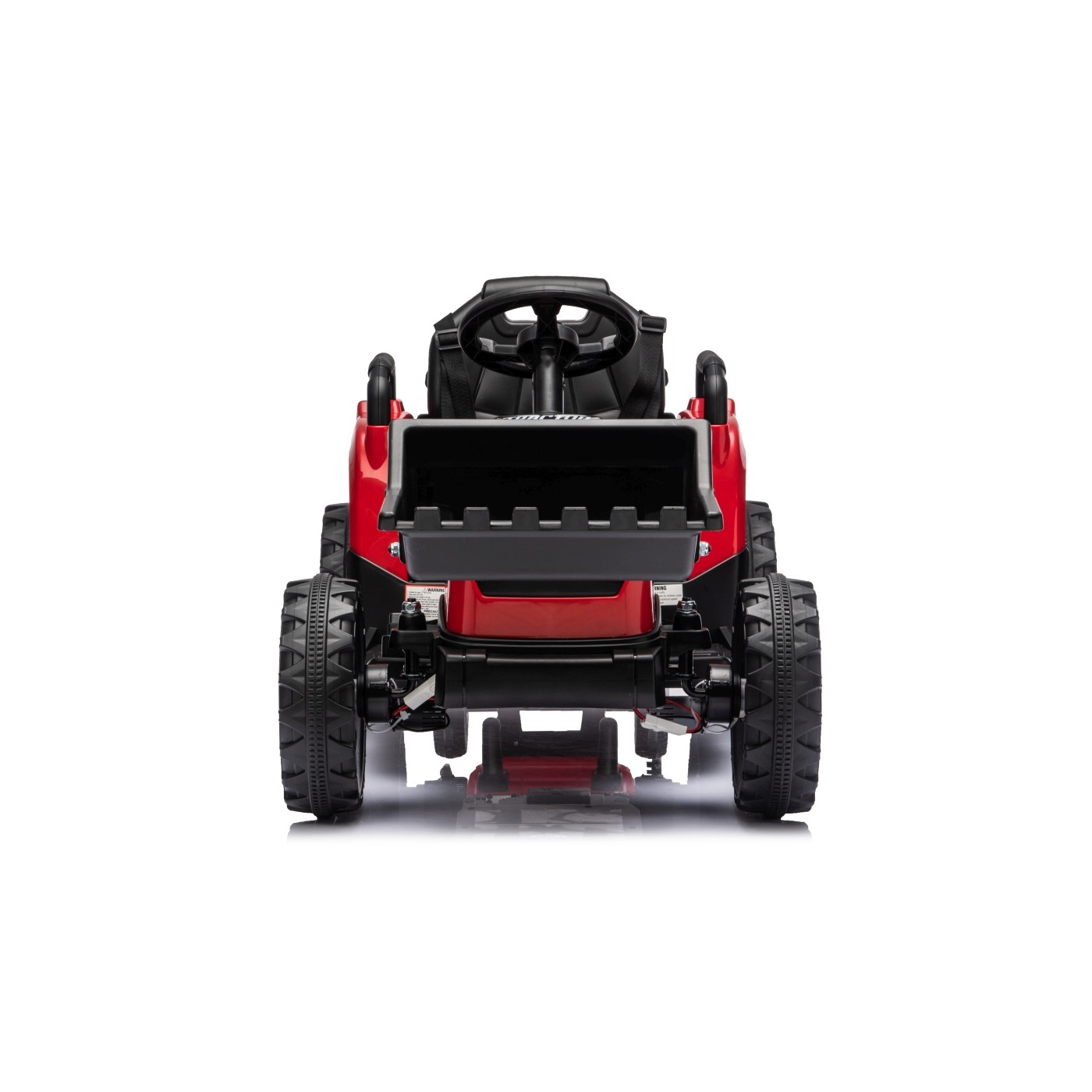 Traktor XT60 s přívěsem Červený