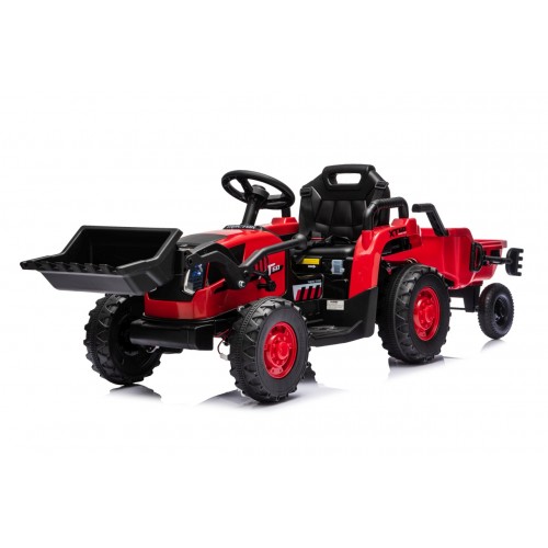 Traktor XT60 s přívěsem Červený