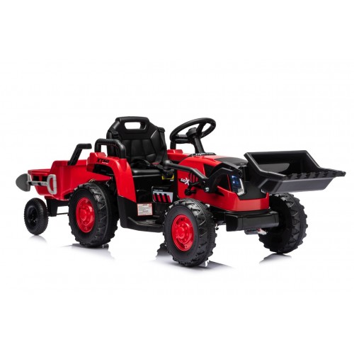 Traktor XT60 s přívěsem Červený
