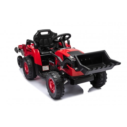 Traktor XT60 s přívěsem Červený