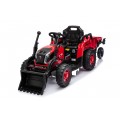 Traktor XT60 s přívěsem Červený