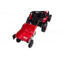 Traktor XT60 s přívěsem Červený