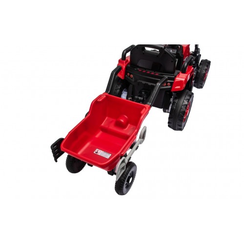 Traktor XT60 s přívěsem Červený