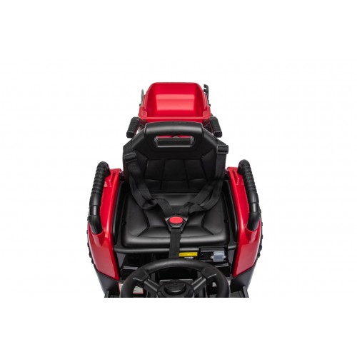 Traktor XT60 s přívěsem Červený