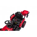 Traktor XT60 s přívěsem Červený