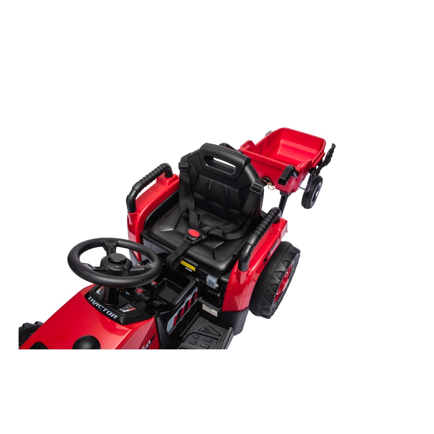 Traktor XT60 s přívěsem Červený