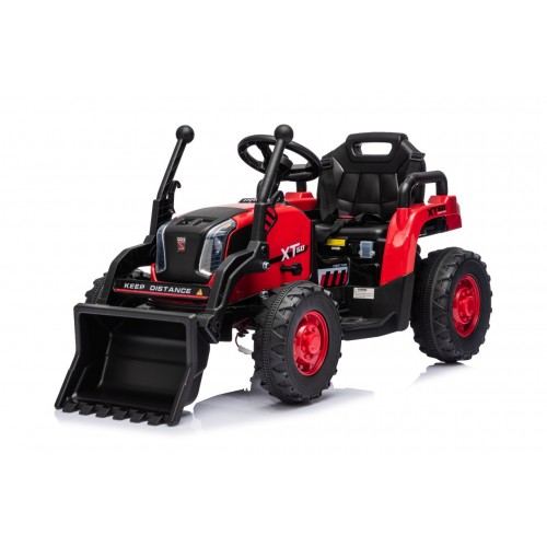 Traktor XT60 s přívěsem Červený