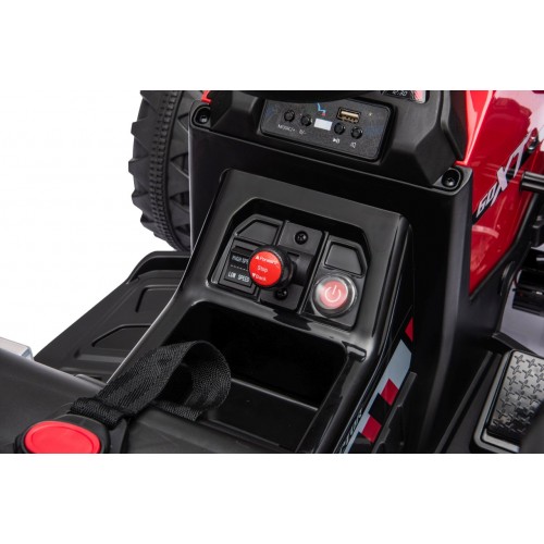 Traktor XT60 s přívěsem Červený