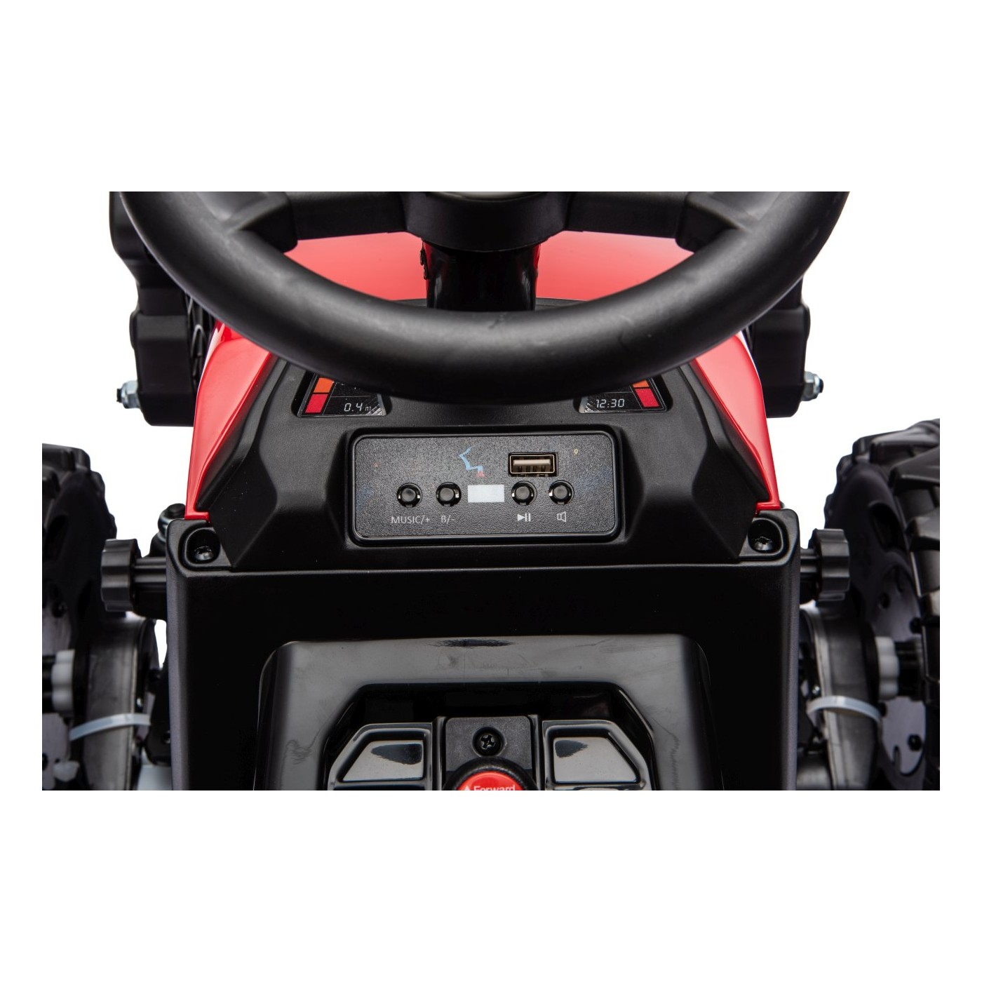 Traktor XT60 s přívěsem Červený