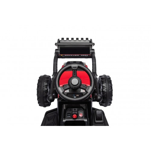 Traktor XT60 s přívěsem Červený