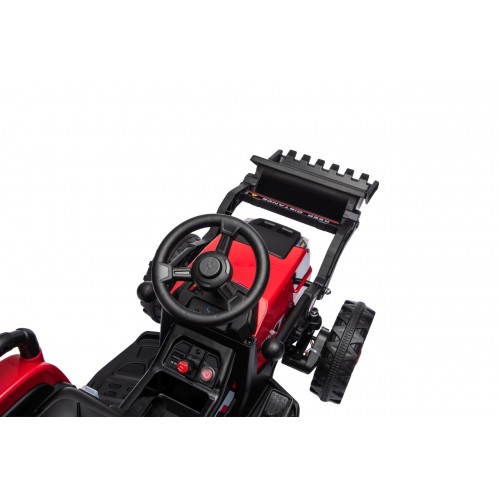 Traktor XT60 s přívěsem Červený