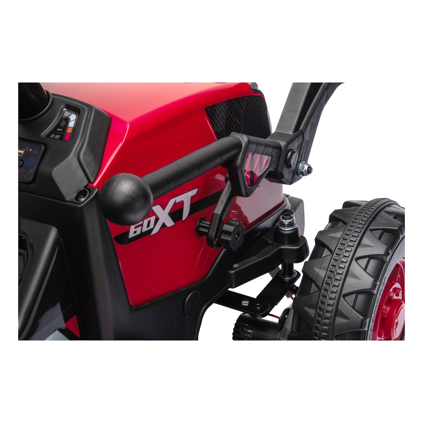Traktor XT60 s přívěsem Červený