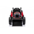 Traktor XT60 s přívěsem Červený