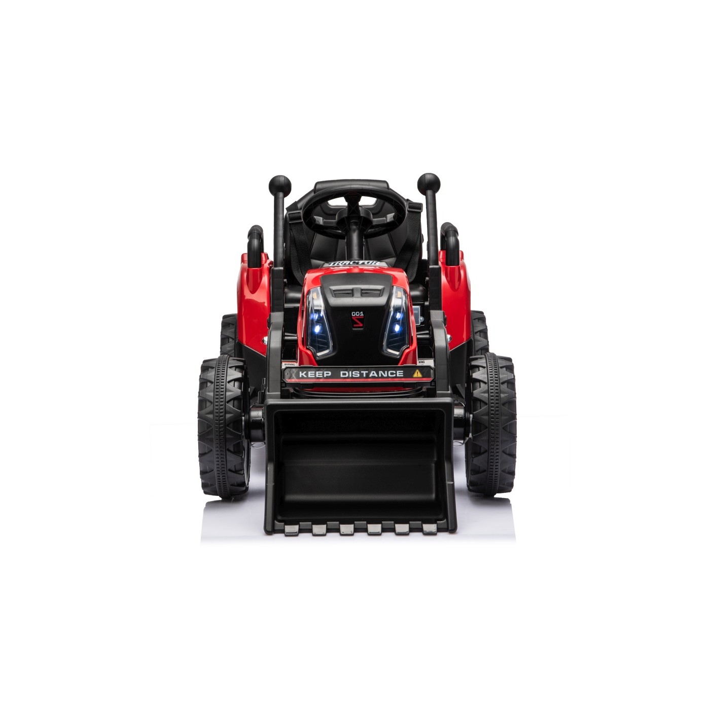 Traktor XT60 s přívěsem Červený
