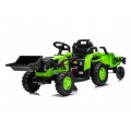 Traktor XT60 s přívěsem Zelený
