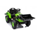 Traktor XT60 s přívěsem Zelený