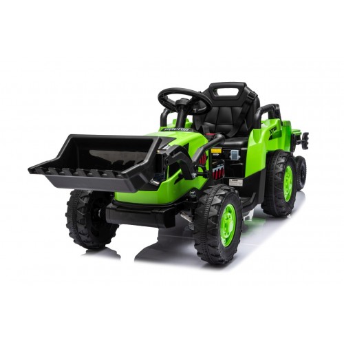 Traktor XT60 s přívěsem Zelený