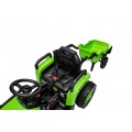 Traktor XT60 s přívěsem Zelený