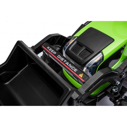 Traktor XT60 s přívěsem Zelený