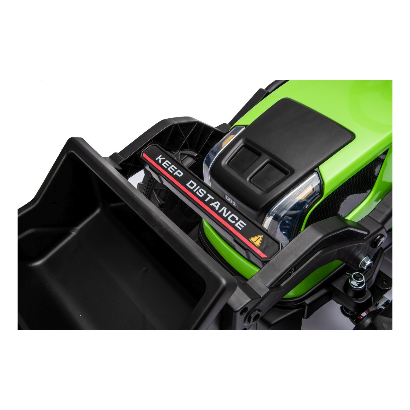 Traktor XT60 s přívěsem Zelený