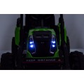 Traktor XT60 s přívěsem Zelený