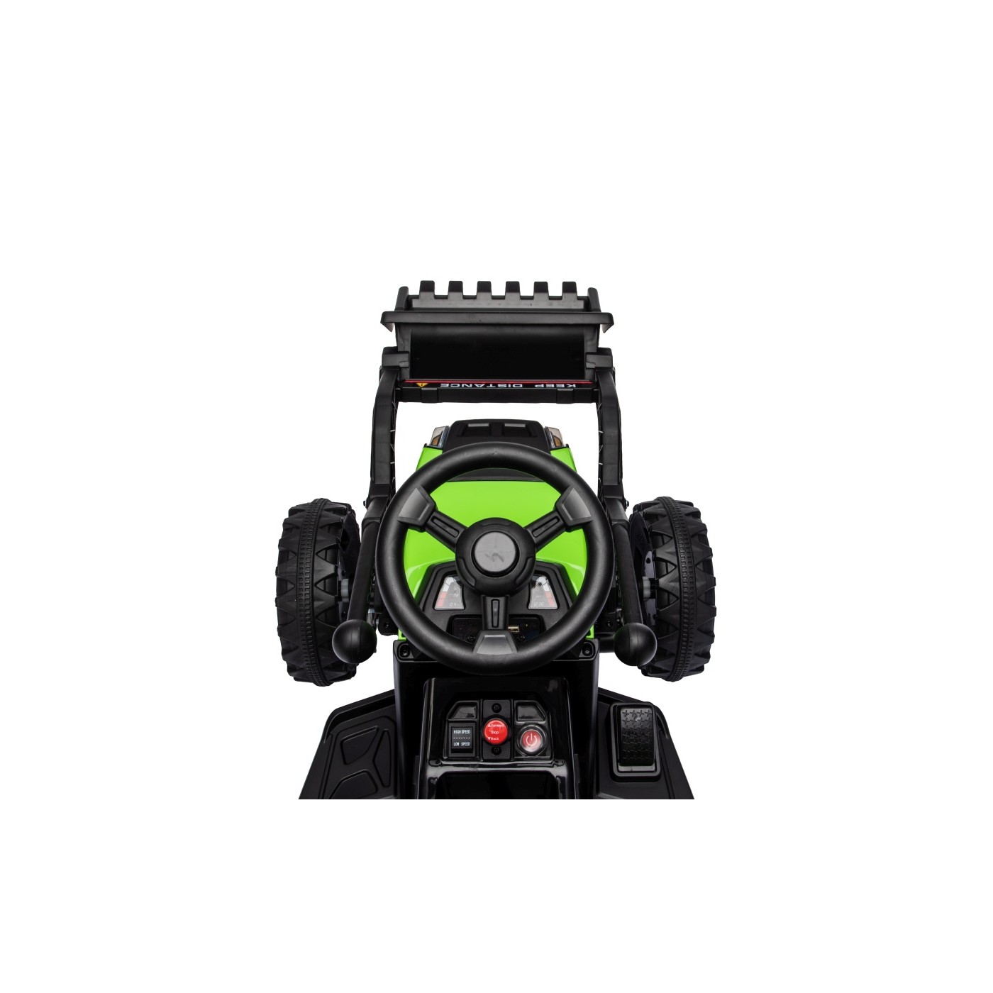 Traktor XT60 s přívěsem Zelený
