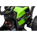 Traktor XT60 s přívěsem Zelený