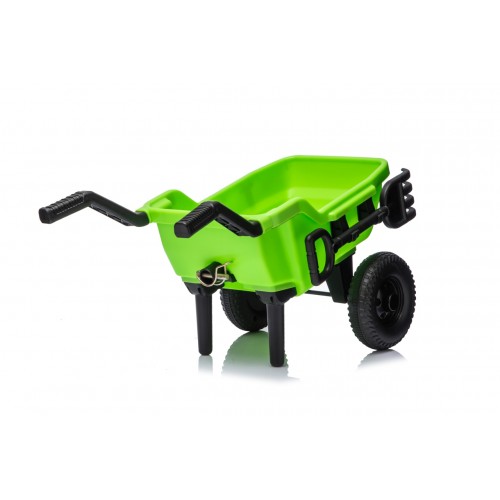 Traktor XT60 s přívěsem Zelený