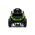 Traktor XT60 s přívěsem Zelený