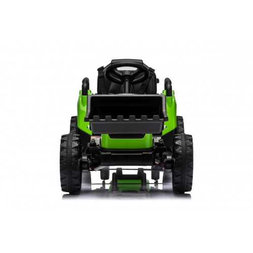 Traktor XT60 s přívěsem Zelený