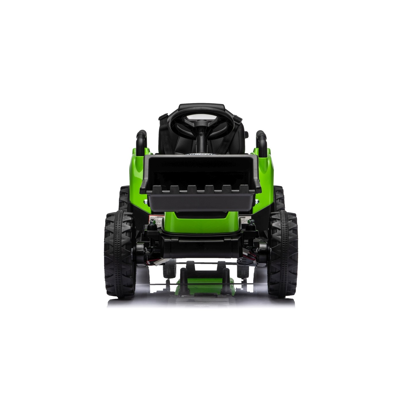 Traktor XT60 s přívěsem Zelený
