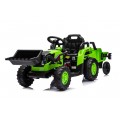 Traktor XT60 s přívěsem Zelený