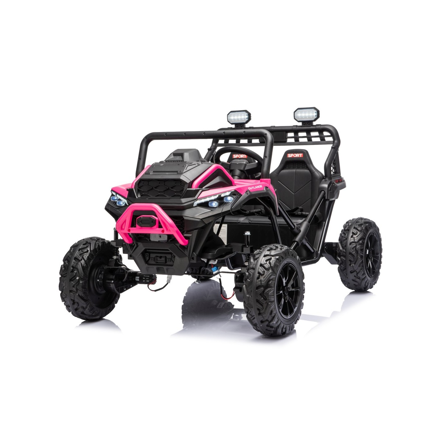 Kočárek Sport OUTLAND 4x4 růžový