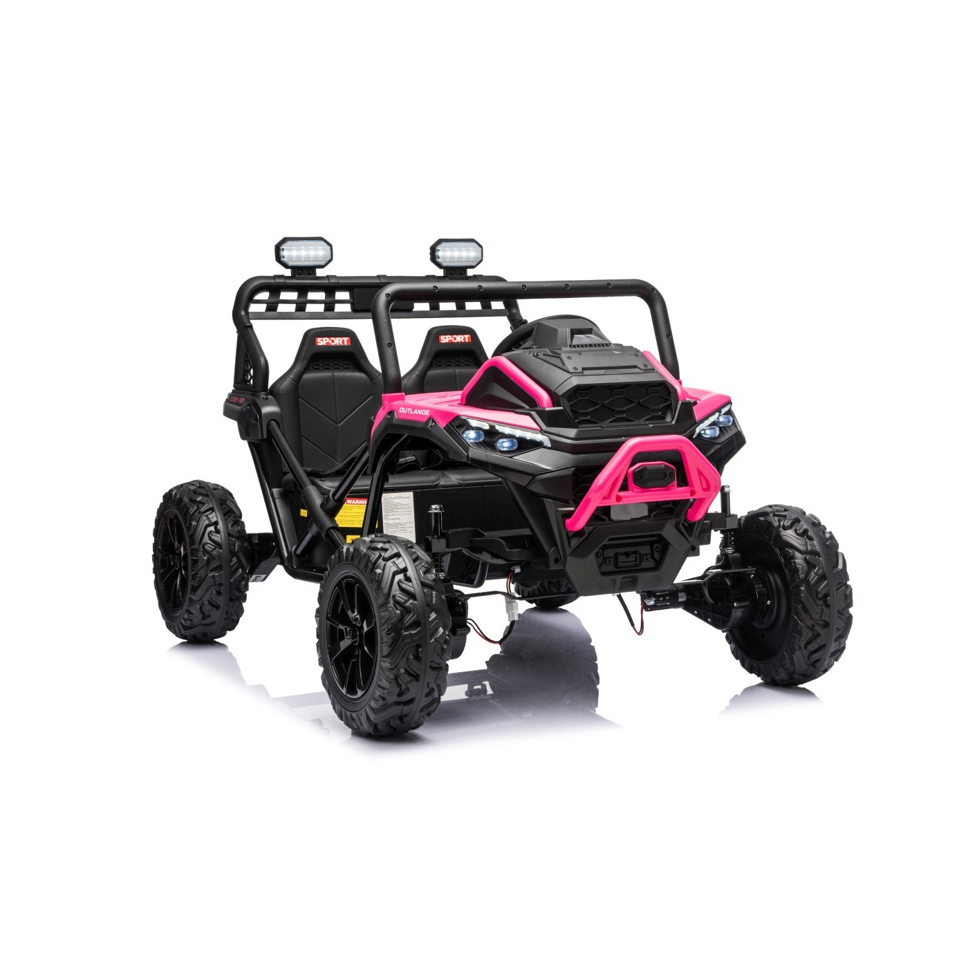 Kočárek Sport OUTLAND 4x4 růžový