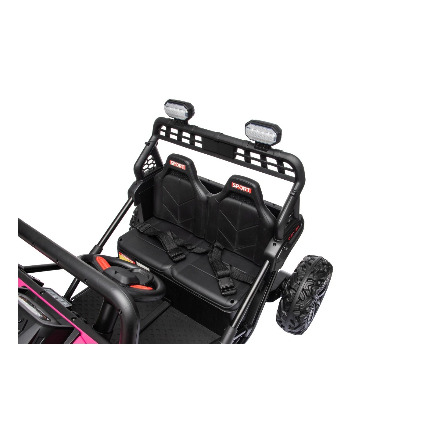 Kočárek Sport OUTLAND 4x4 růžový