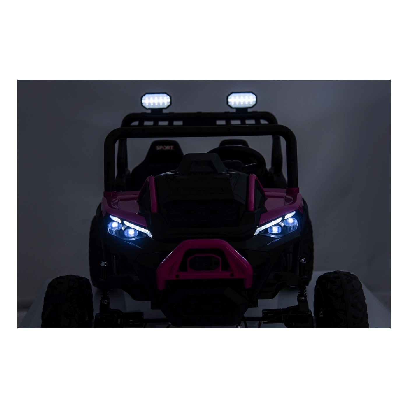 Kočárek Sport OUTLAND 4x4 růžový