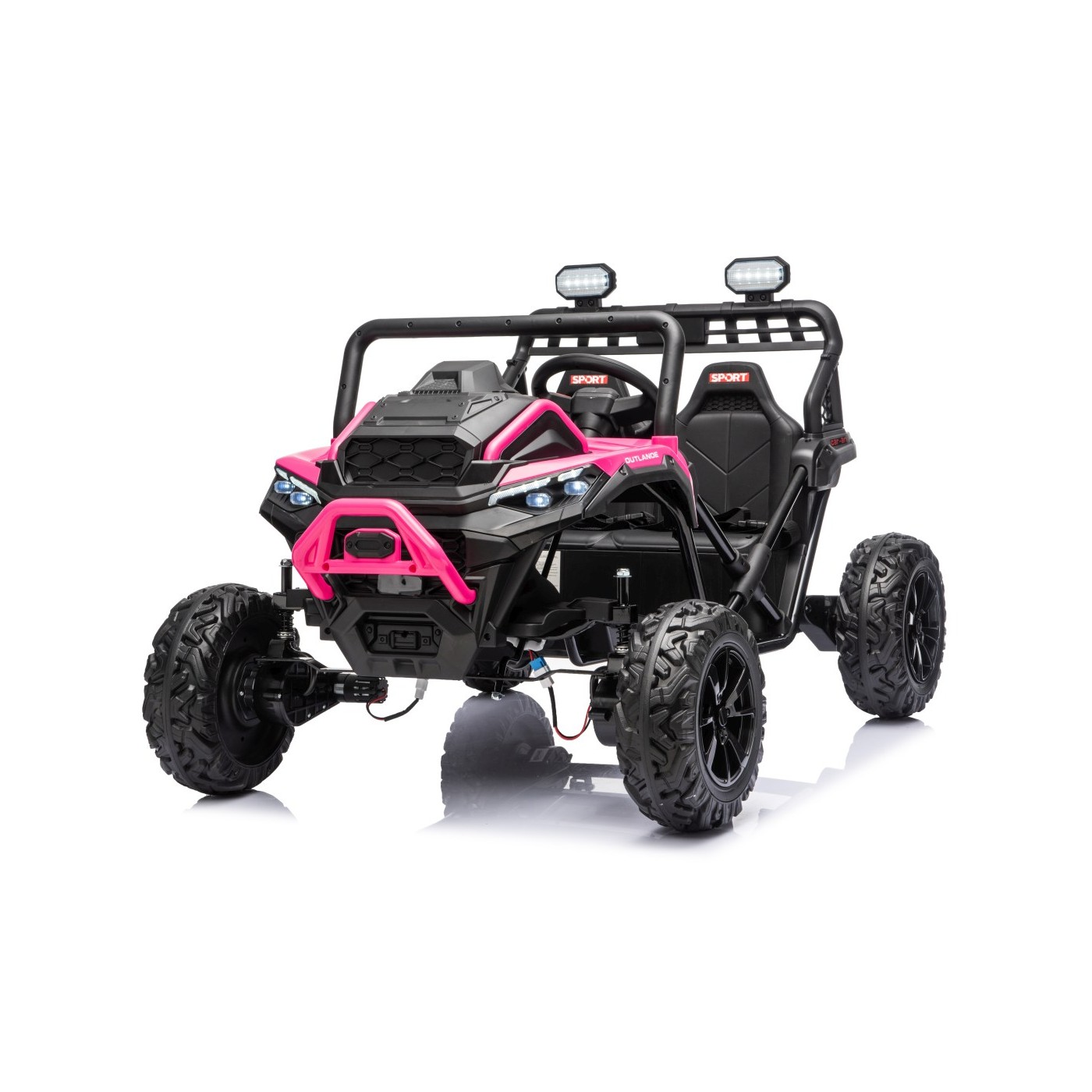 Kočárek Sport OUTLAND 4x4 růžový