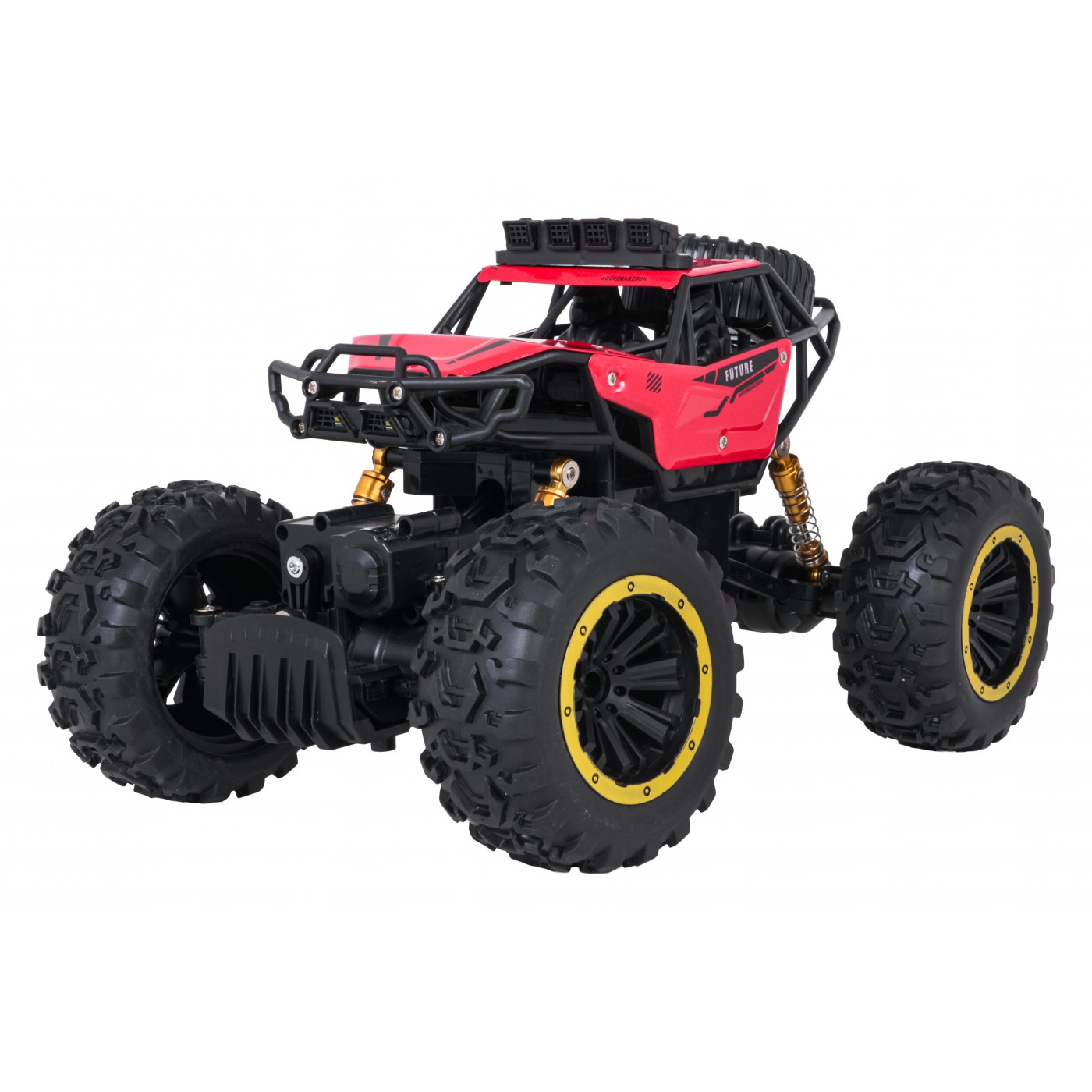 R/C pásový model v měřítku 1:18 CLIMB POWER, červený