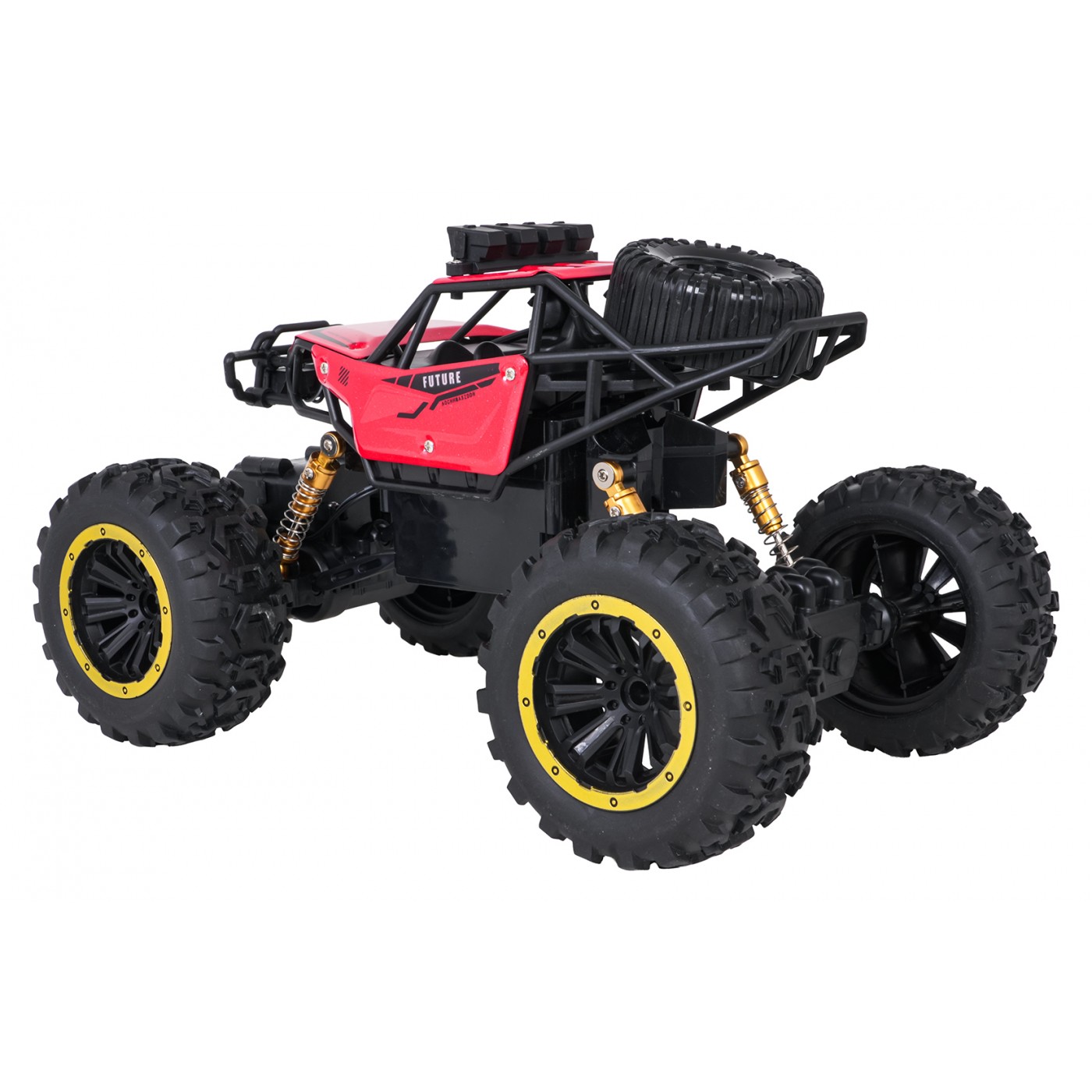 R/C pásový model v měřítku 1:18 CLIMB POWER, červený