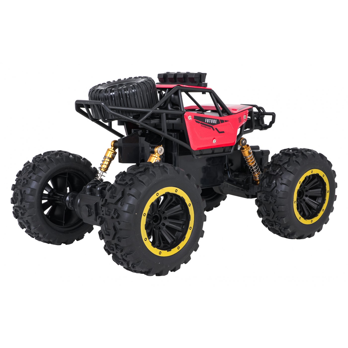 R/C pásový model v měřítku 1:18 CLIMB POWER, červený
