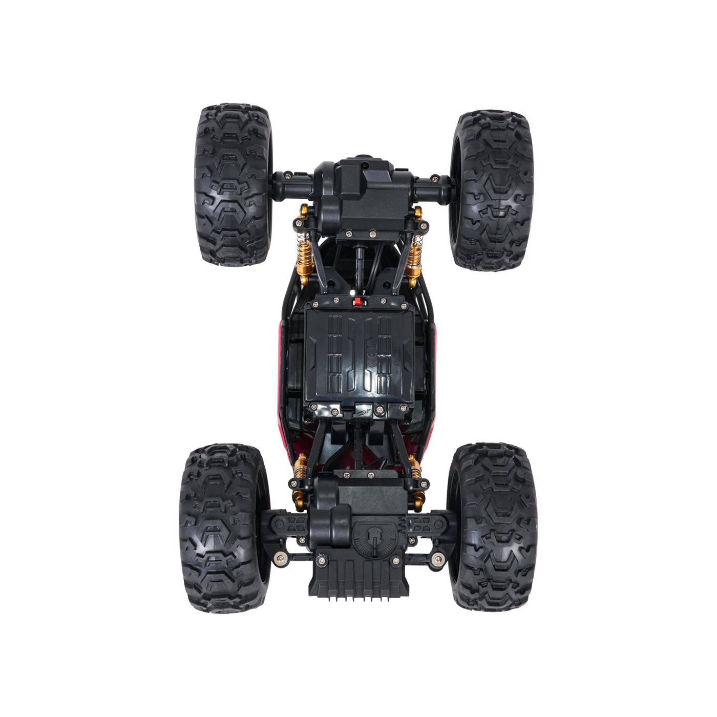 R/C pásový model v měřítku 1:18 CLIMB POWER, červený